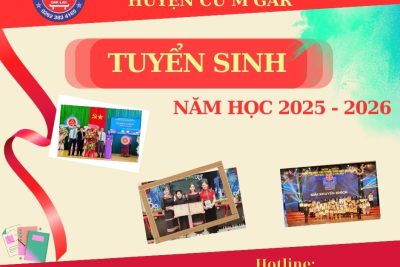 Thông tin tuyển sinh khối 6 năm học 2025-2026