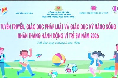 LAN TỎA KIẾN THỨC PHÁP LUẬT – VÌ MỘT MÔI TRƯỜNG HỌC ĐƯỜNG AN TOÀN, HẠNH PHÚC