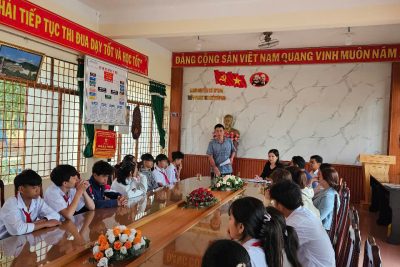 GẶP MẶT, ĐỘNG VIÊN HỌC SINH THAM GIA GIẢI THỂ THAO HỌC ĐƯỜNG NĂM HỌC 2024 – 2025