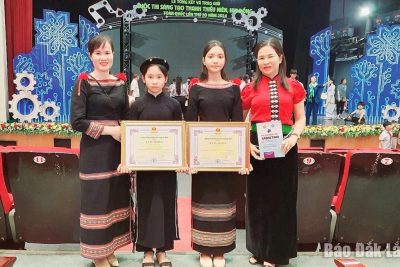 Thí sinh Đắk Lắk đoạt giải Cuộc thi sáng tạo dành cho thanh thiếu niên, nhi đồng toàn quốc lần thứ 20